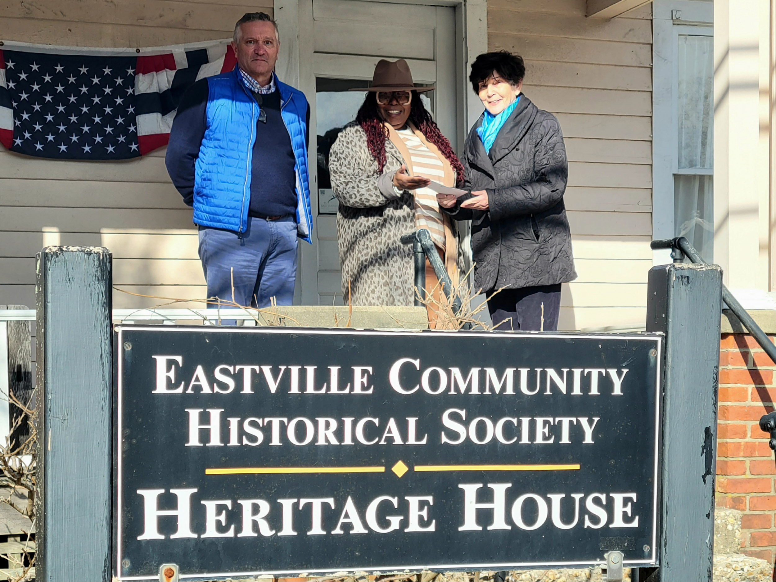 Village Preservation Society of East Hampton Awards Grant to Eastville Community Historical Society